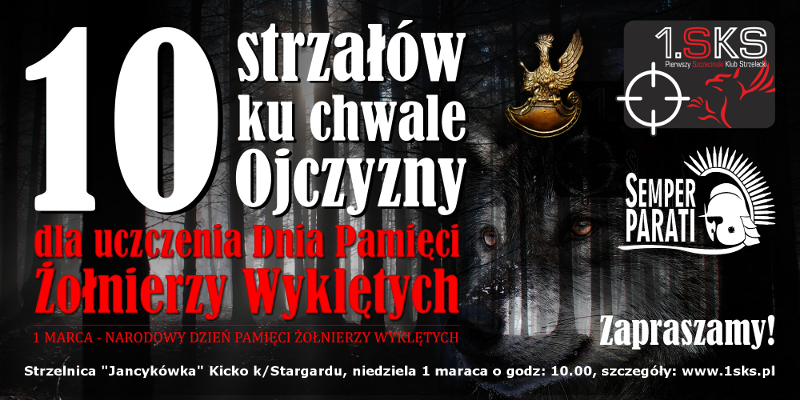 Read more about the article 2020-03-01 – 10 Strzałów ku chwale Ojczyzny